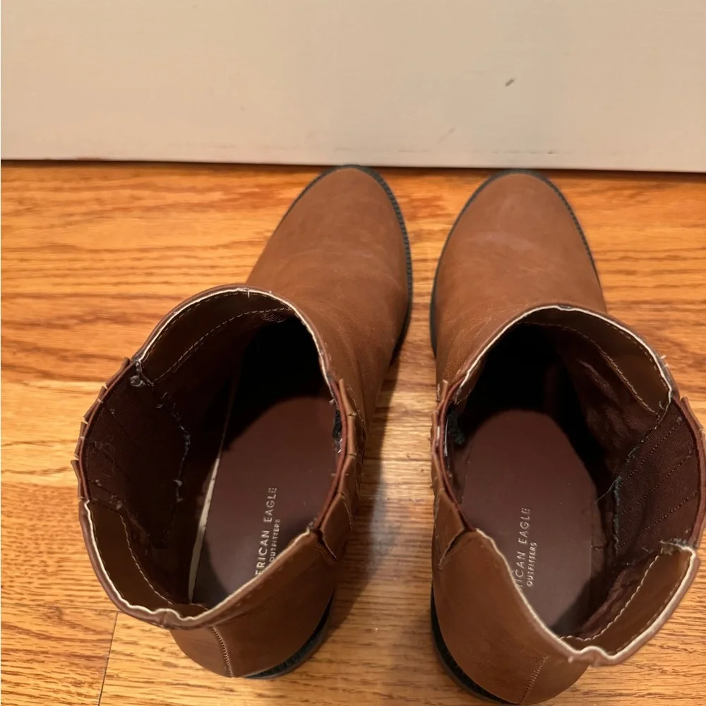 American Eagle Brown Ankle Booties